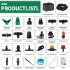 Kit d'irrigation goutte à goutte pour jardin : système automatique complet de 340 pièces, 55m+15m - idéal pour pelouse, serre et plantes – Image 2