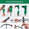 Kit d'irrigation goutte à goutte pour jardin : système automatique complet de 340 pièces, 55m+15m - idéal pour pelouse, serre et plantes – Image 3