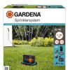 Kit arroseur oscillant escamotable OS 140 de Gardena : système d'arrosage pour 140 m², installé au sol