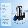 Pompe de Relevage Eaux Chargées 1100 W pour Piscine Cave Fosse Septique - Pompe Immergée Vide Eaux Sales Usées – Image 7